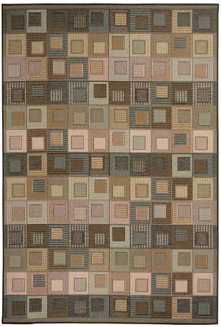Capel Portia Cubes 5878 Multitone 950 Area Rug main image