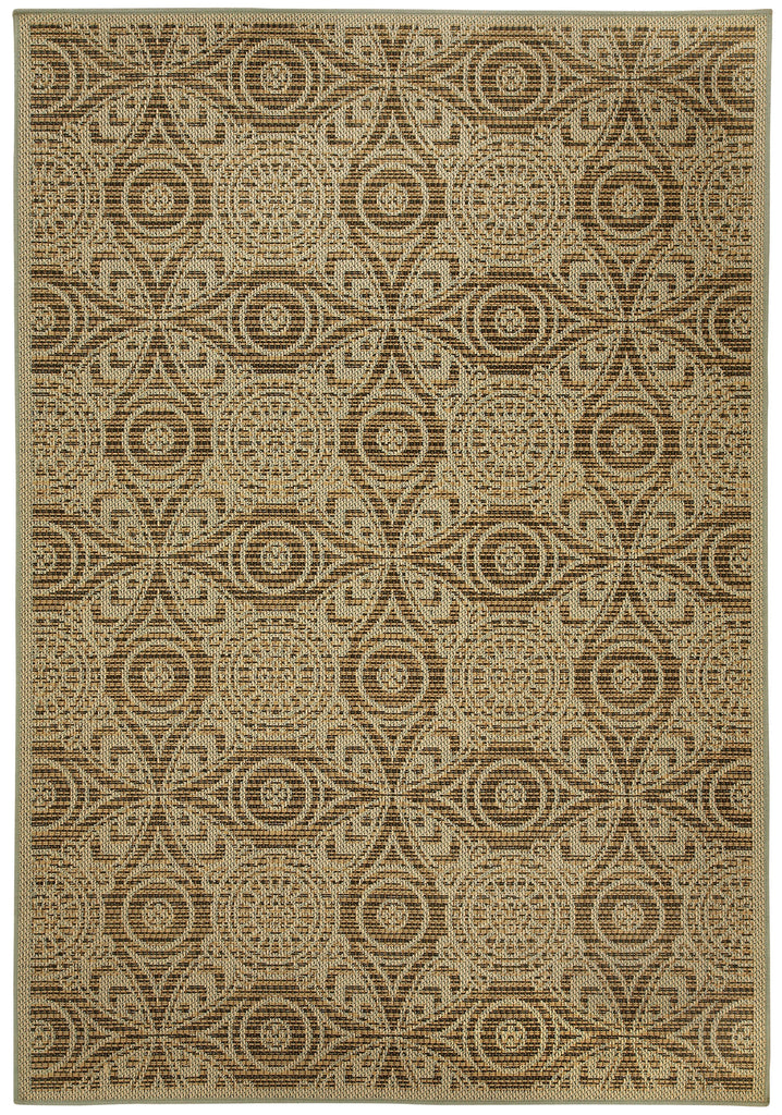 Capel Portia Pinwheel 5885 Chocolate 700 Area Rug main image