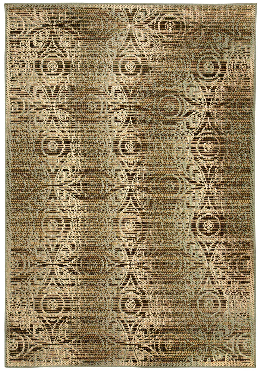 Capel Portia Pinwheel 5885 Chocolate 700 Area Rug