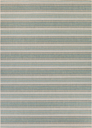 Couristan Monaco Marbella Blue MistIvory Area Rug