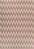 Couristan Monaco Avila Coral/Ivory/Pewter Area Rug main image