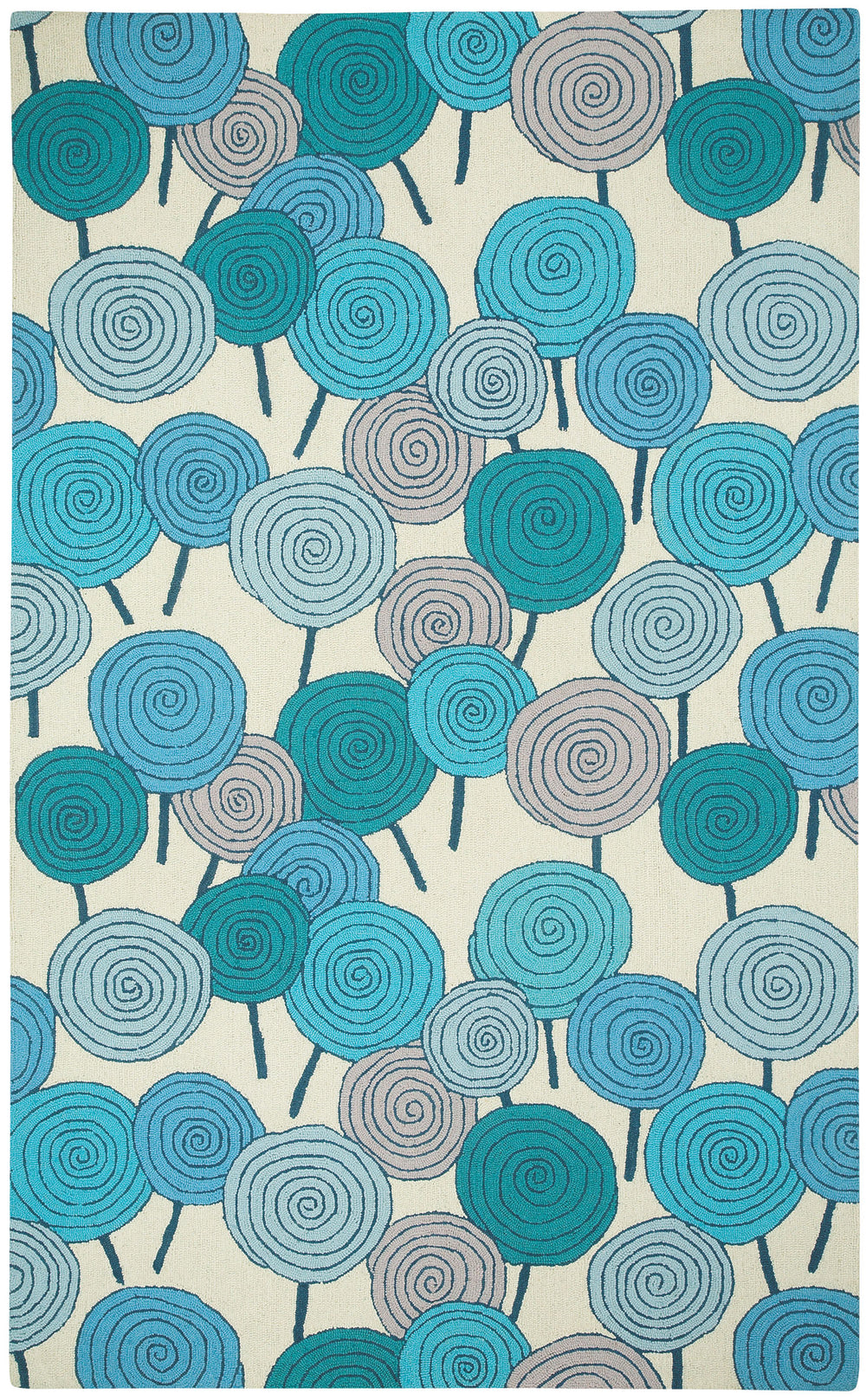 Capel Stick Candy 6064 Azure Kiwi 420 Area Rug by Hable Construction