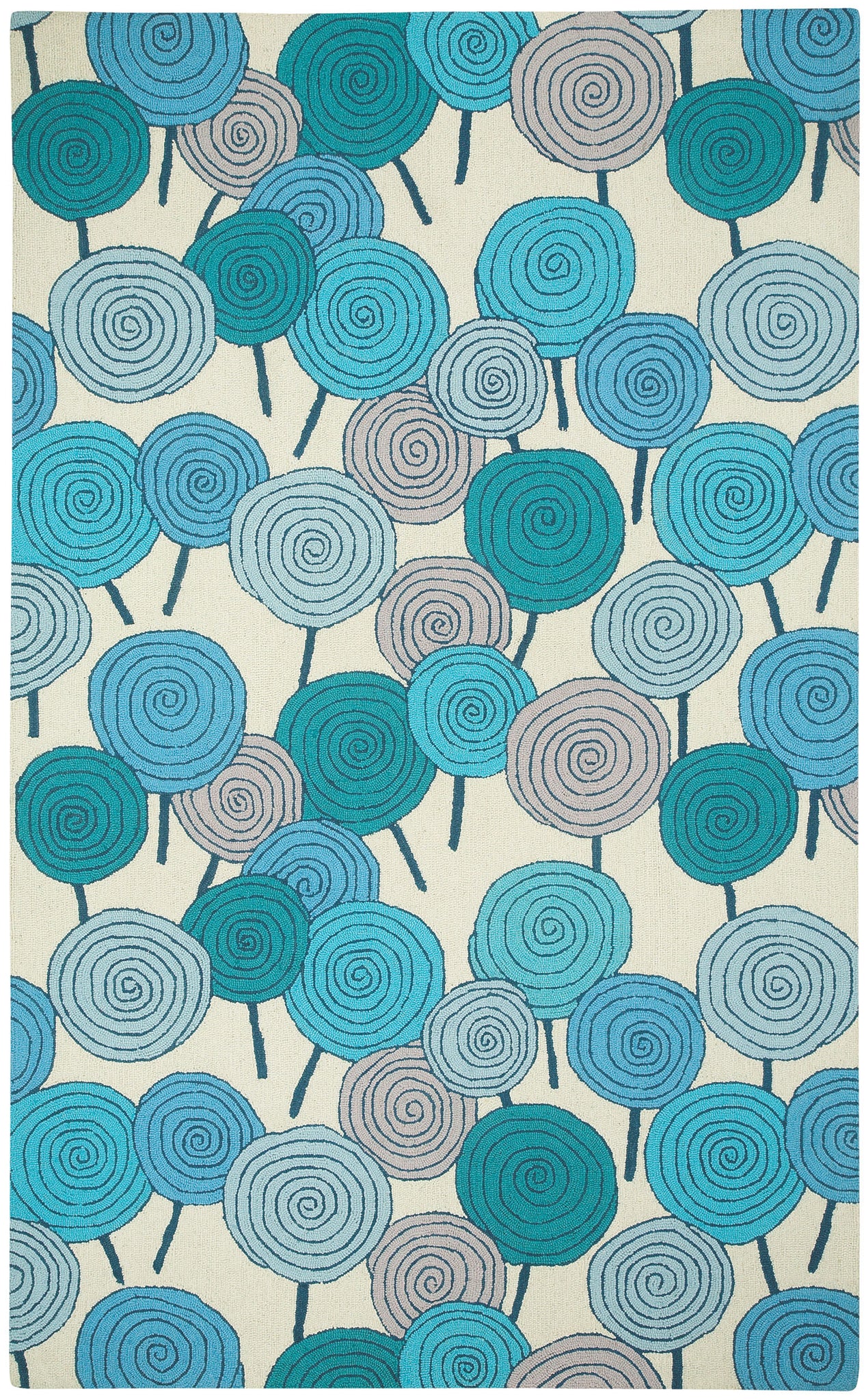 Capel Stick Candy 6064 Azure Kiwi 420 Area Rug by Hable Construction main image