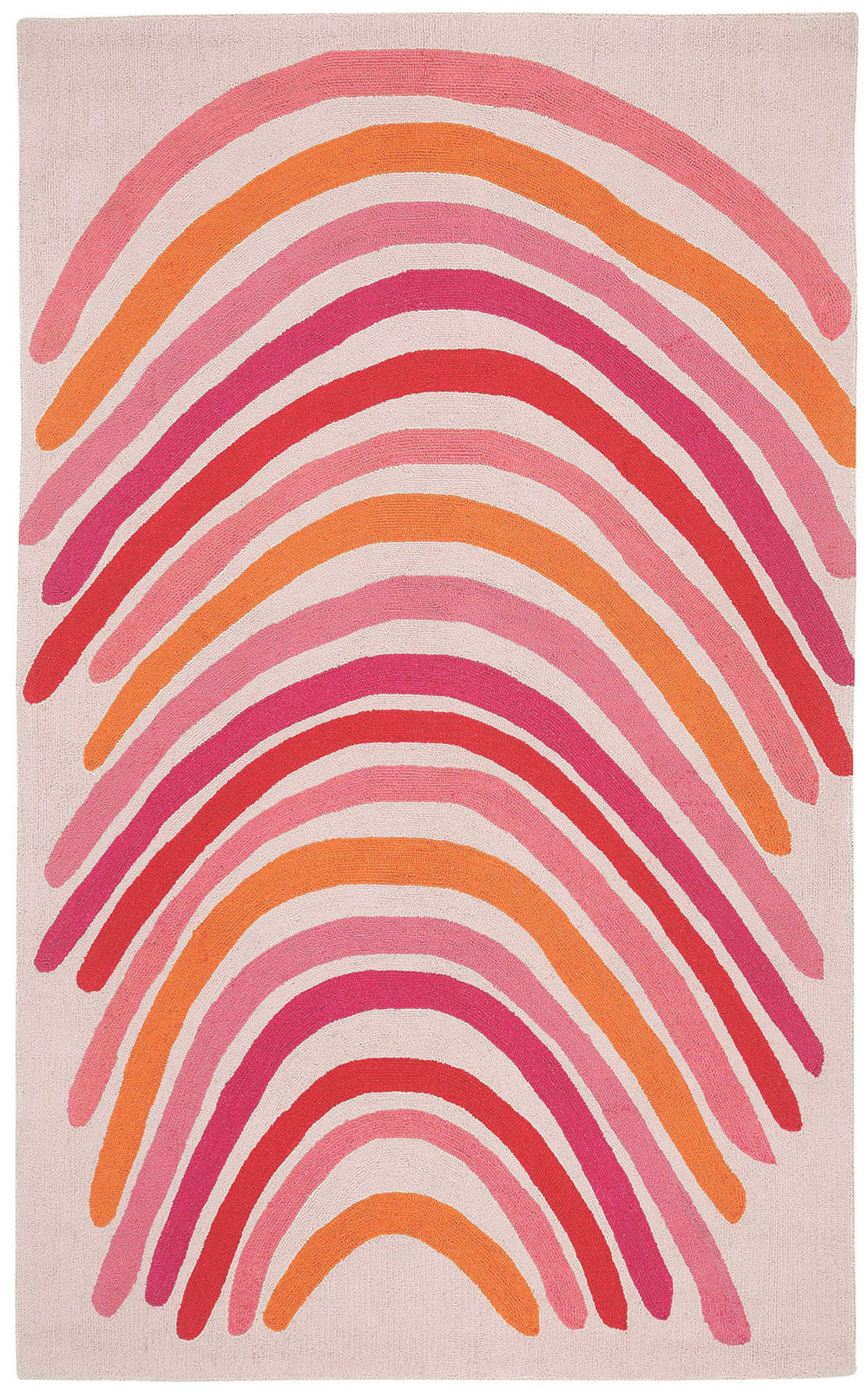 Capel Crescent 6065 Blush Multi 950 Area Rug by Hable Construction