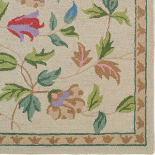 Capel Vienne 6100 Peony Area Rug Rectangle Corner Image