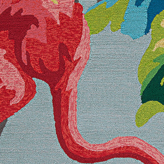 Couristan Covington Flamingos Multi Area Rug Pile Image