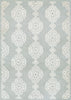 Couristan Amara Desert Diamond Light Grey/Ivory Area Rug