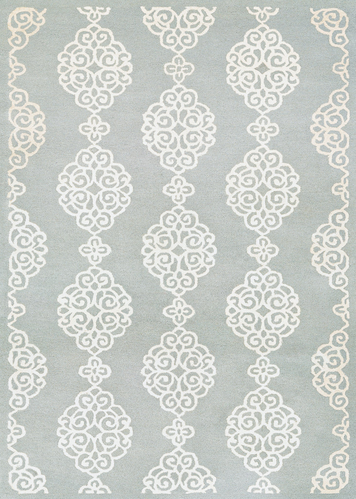 Couristan Amara Desert Diamond Light Grey/Ivory Area Rug