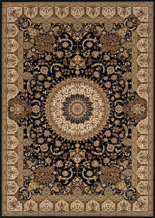 Couristan Himalaya Sarouk Ebony Area Rug