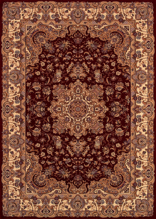 Couristan Himalaya Annapurna Antique Creme/Persian Red Area Rug