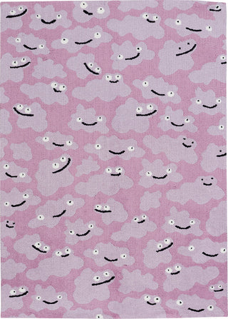 Capel Sky Puffy 6300 Purple 463 Area Rug by Hable Construction Rectangle