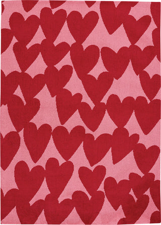 Capel Confectionary Valentine 6302 Currant 577 Area Rug by Hable Construction Rectangle