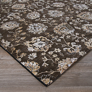 Couristan Easton Adaline Expresso/Cream Area Rug