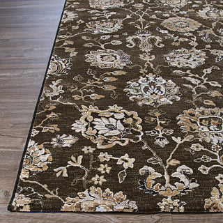 Couristan Easton Adaline Expresso/Cream Area Rug