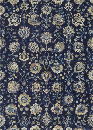 Couristan Easton Adaline Navy/Cream Area Rug