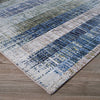 Couristan Easton Distress Planking Moss/Denim Area Rug Close Up Image