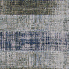 Couristan Easton Distress Planking Moss/Denim Area Rug Pile Image