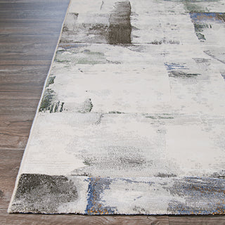 Couristan Easton Castle Block Stone Area Rug Corner Image