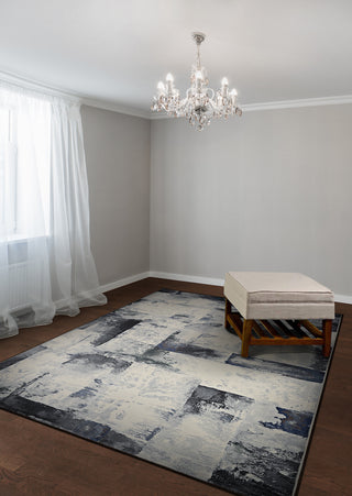 Couristan Easton Castle Block Stone Area Rug Lifestyle Image Feature