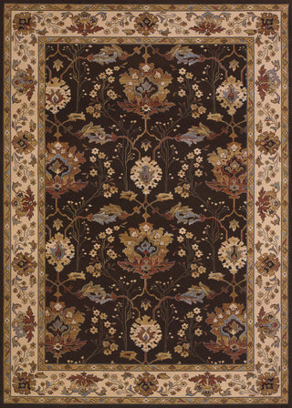 Couristan Everest Khalista Chocolate Area Rug