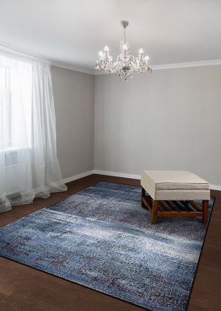 Couristan Easton Atmos Mist Area Rug Lifestyle Image Feature