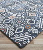 Couristan Everest Bohemia Denim Ivory Area Rug Close Up Image