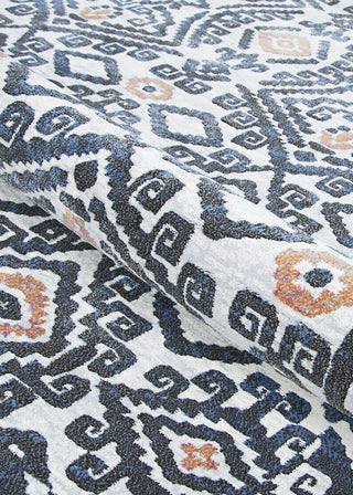 Couristan Everest Bohemia Denim Ivory Area Rug Detail Image