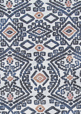 Couristan Everest Bohemia Denim Ivory Area Rug Pile Image