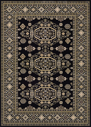 Couristan Cadence Fanfare Navy/Multi Area Rug