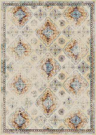 Couristan Vintage Ferahan Sand/Dark Paprika Area Rug main image