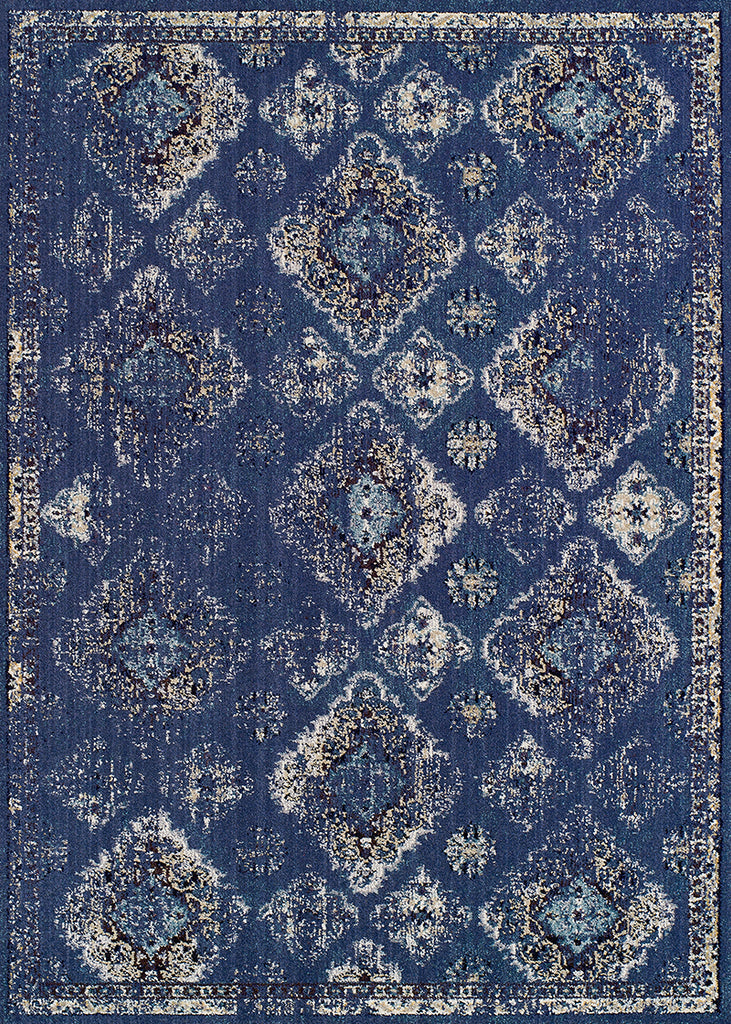Couristan Vintage Ferahan Denim Area Rug main image