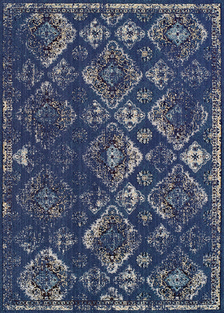 Couristan Vintage Ferahan Denim Area Rug main image
