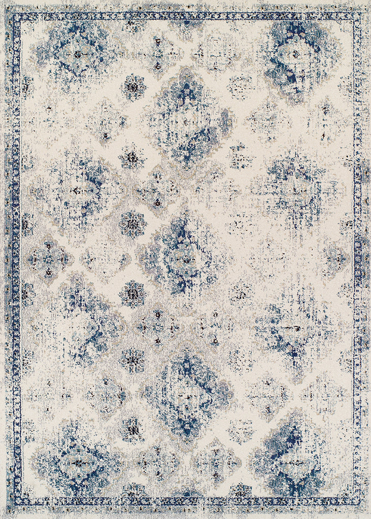 Couristan Vintage Ferahan Sand/Denim Area Rug main image
