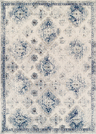 Couristan Vintage Ferahan Sand/Denim Area Rug main image
