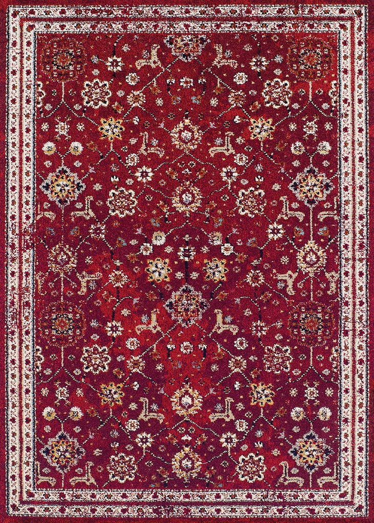 Couristan Vintage Bijar Claret Area Rug main image