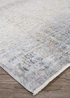 Couristan Couture Aquarelle Pewter-mode Beige Area Rug Close Up Image