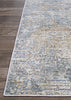 Couristan Couture Bordado Light Grey/Multi Area Rug Corner Image