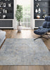 Couristan Couture Bordado Light Grey/Multi Area Rug Lifestyle Image Feature