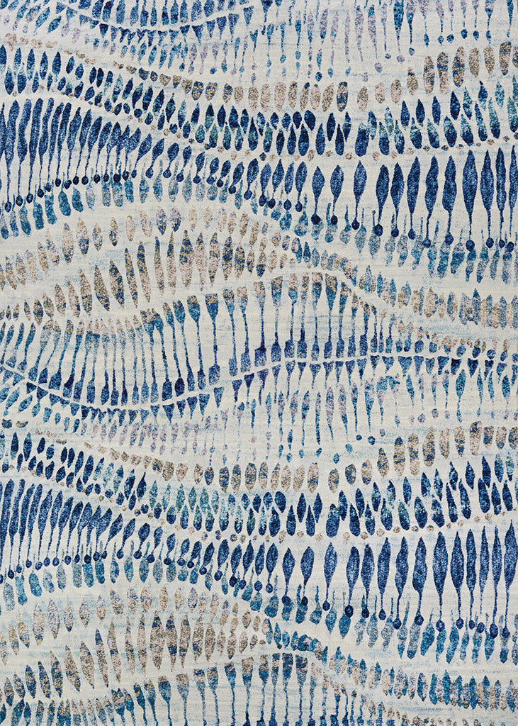 Couristan Easton Charles Bone/Blue/Multi Area Rug main image