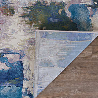 Couristan Easton Watercoloring Bone/Multi Area Rug
