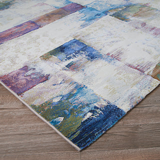 Couristan Easton Watercoloring Bone/Multi Area Rug