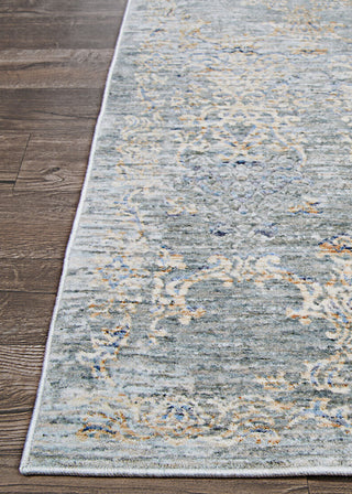 Couristan Couture Renaissance Pewter/Mode Beige Area Rug Corner Image