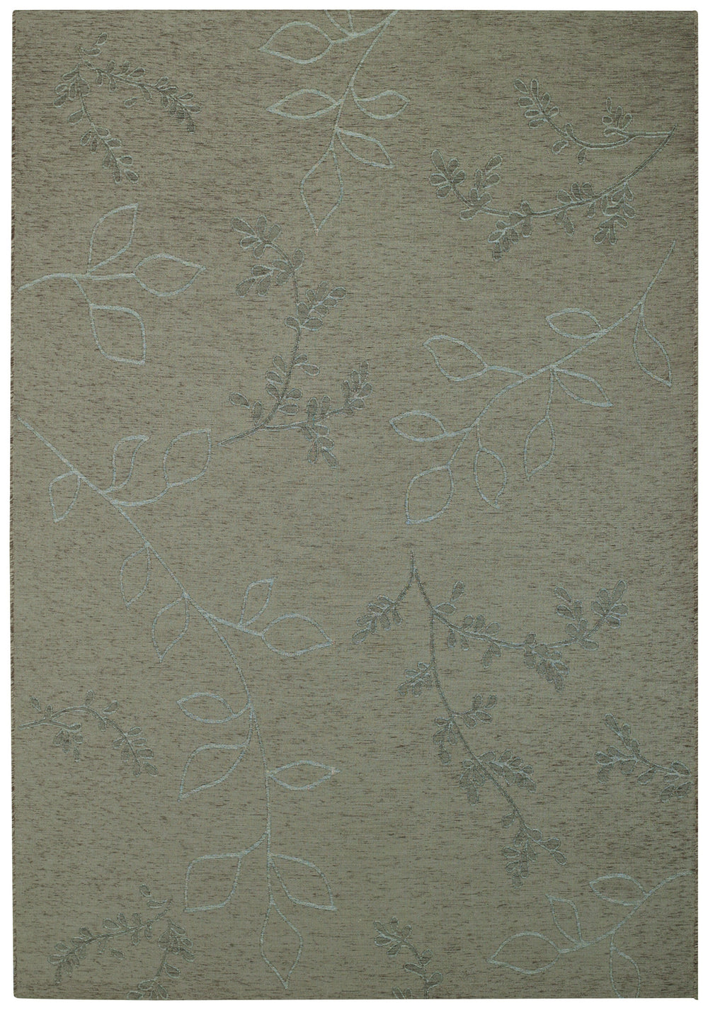 Capel Walkover Leaf 6950 Grey 325 Area Rug