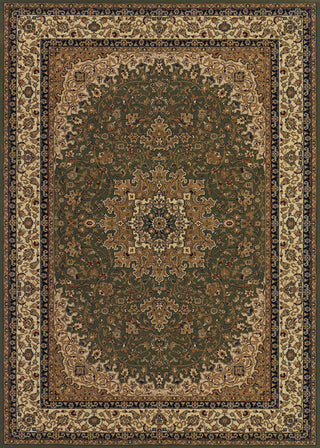 Couristan Izmir Royal Kashan Green Area Rug