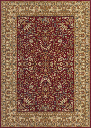 Couristan Izmir Floral Mashhad Red Area Rug