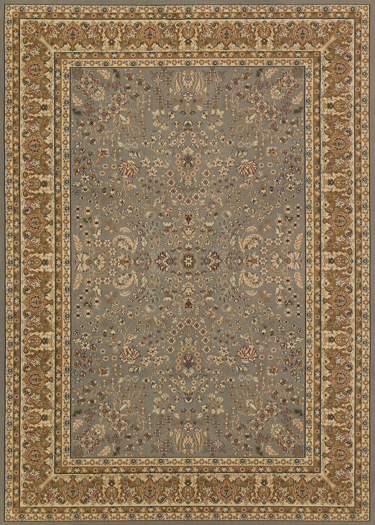 Couristan Izmir Floral Mashhad Grey Area Rug