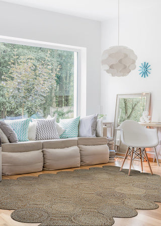 Couristan Nature's Elements Henge Straw Area Rug Lifestyle Image Feature