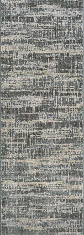 Couristan Easton Maynard Antique Cream/Teal Area Rug Runner Image