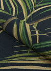 Couristan Dolce Bamboo Forest Cool Onyx Area Rug Detail Image