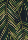Couristan Dolce Bamboo Forest Cool Onyx Area Rug Pile Image